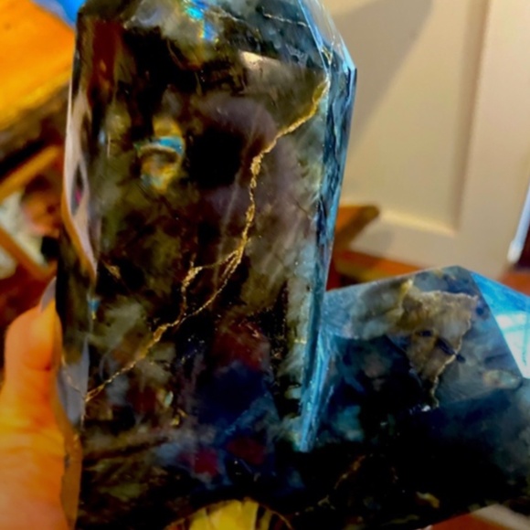 Labradorite  double tower - Picture 4 of 16